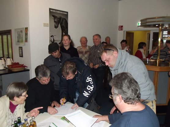 Jahreshauptversammlung im Gartenverein Gl&uuml;ckauf (Foto: Thomas Leipold)