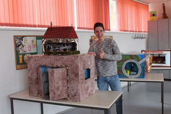 Der Blick in die Fachschule (Foto: Karl-Heinz Herrmann)