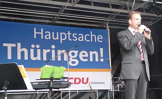 Wahlkampftour Althaus (Foto: Karl-Heinz Herrmann)
