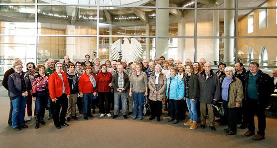 Fahrt zum Deutschen Bundestag (Foto: Marion Haas) Fahrt zum Deutschen Bundestag (Foto: Marion Haas)