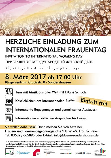 Frauentagsfeier mit neuem Veranstaltungsort (Foto: Landratsamt Kyffhäuserkreis) Frauentagsfeier mit neuem Veranstaltungsort (Foto: Landratsamt Kyffhäuserkreis)