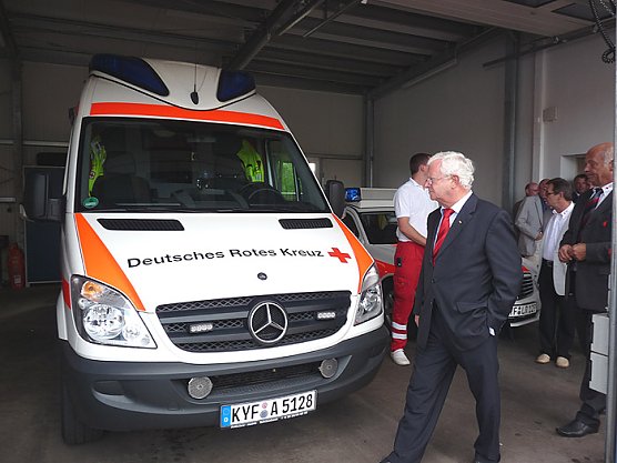 Besichtigung der DRK-Objekte (Foto: Karl-Heinz Herrmann)