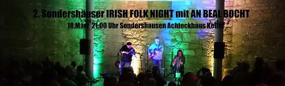 2. Sondershäuser IRISH FOLK NIGHT (Foto: Privat) 2. Sondershäuser IRISH FOLK NIGHT (Foto: Privat)