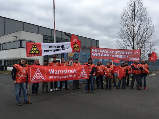Erzwingungsstreik heute fr&uuml;h 03 Uhr abgewendet? (Foto: IG Metall)