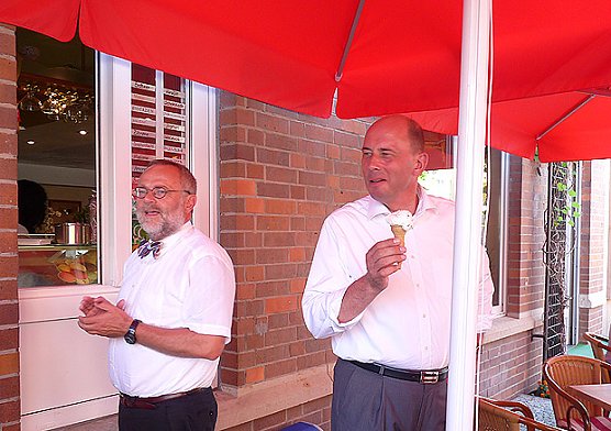 Besuch Tiefensee (Foto: Karl-Heinz Herrmann)