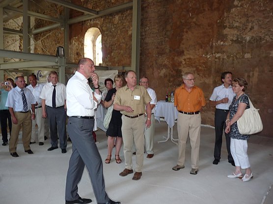 Besuch Tiefensee (Foto: Karl-Heinz Herrmann)