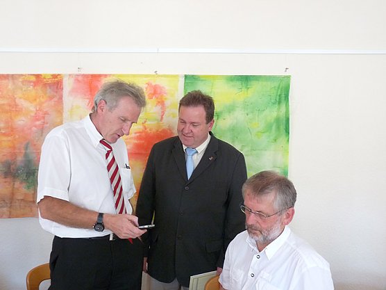 Gerold Wucherpfennig in Ebeleben (Foto: Karl-Heinz Herrmann)