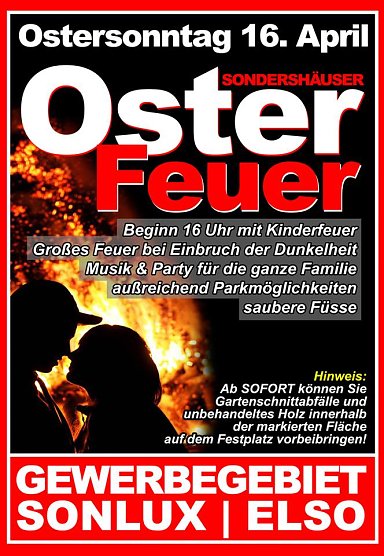 Osterfeuer und Kinderbasar (Foto: Privat)