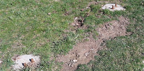 Wo bleiben die B&auml;nke? (Foto: Karl-Heinz Herrmann)