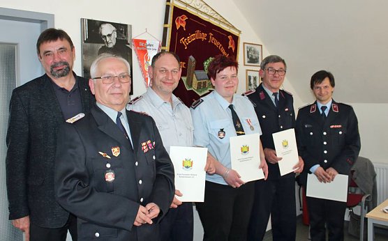 Viel los bei den Kameraden der FFW Jecha (Foto: Karl-Heinz Herrmann)