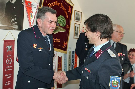 Viel los bei den Kameraden der FFW Jecha (Foto: Karl-Heinz Herrmann)