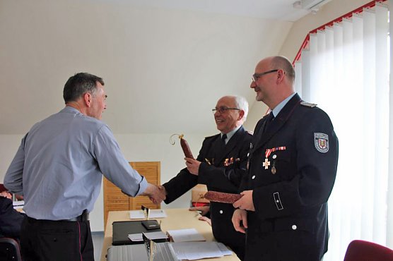 Viel los bei den Kameraden der FFW Jecha (Foto: Karl-Heinz Herrmann)