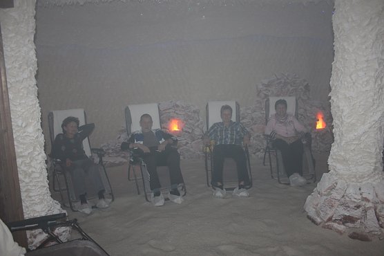 Das Besondere an der Salzgrotte (Foto: Karl-Heinz Herrmann)