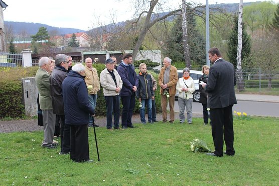 Der Opfer gedacht (Foto: Karl-Heinz Herrmann)