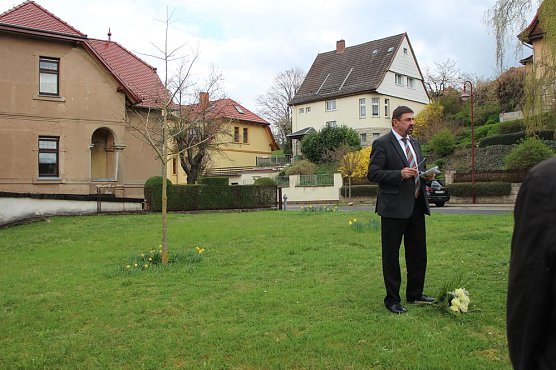 Der Opfer gedacht (Foto: Karl-Heinz Herrmann)