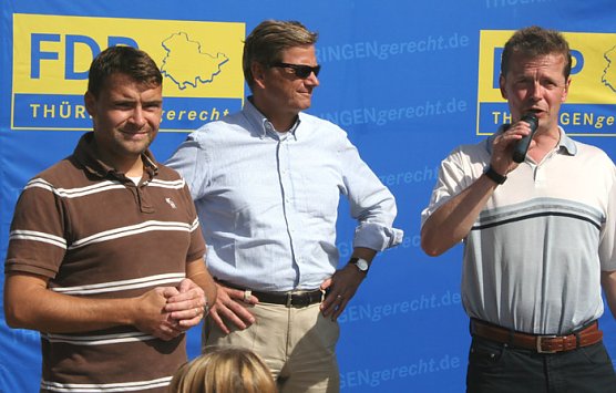 Wandern mit Westerwelle (Foto: FDP)