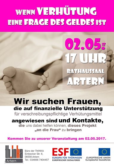 Damit Verh&uuml;tung keine Frage des Geldes ist (Foto: Landratsamt Kyffh&auml;userkreis)