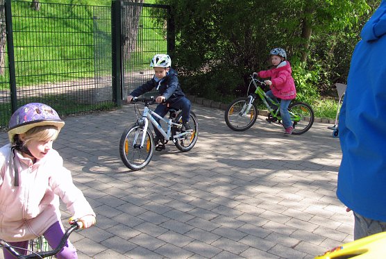Verkehrssicherheitstag der Kita Regenbogen  Artern (Foto: Bernd M&uuml;ller)