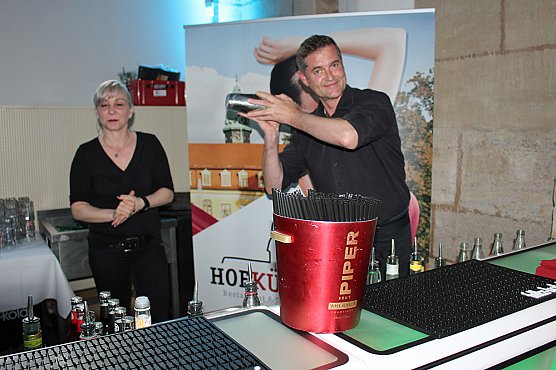 Nach der Arbeit kr&auml;ftig eingeheizt (Foto: Karl-Heinz Herrmann)