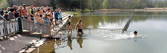 Wasser w&auml;rmer als gedacht (Foto: Karl-Heinz Herrmann)