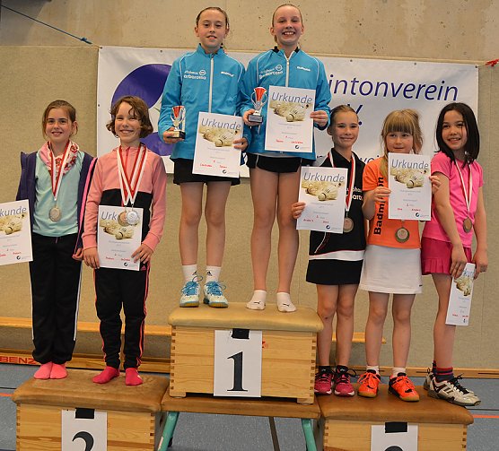 Satine Tobien dreimal ganz Oben (Foto: Andreas Reich)