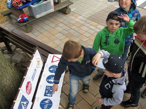 Verkehrssicherheitstag der ev. Kita Heldrungen (Foto: Bernd M&uuml;ller)