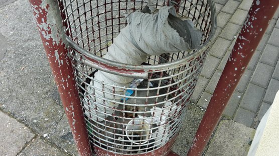 Probleme mit der Sauberkeit (Foto: Karl-Heinz Herrmann)