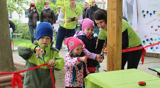 Einweihungsfeier im "K&auml;ferland" (Foto: Karl-Heinz Herrmann)