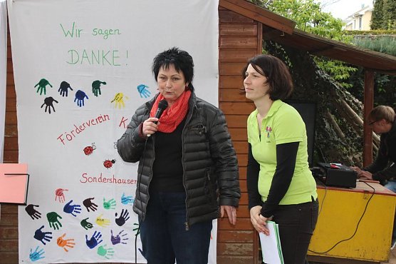 Einweihungsfeier im "K&auml;ferland" (Foto: Karl-Heinz Herrmann)