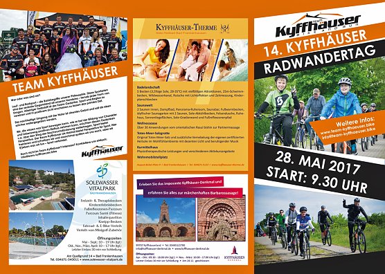 14. Kyffhäuser Radwandertag (Foto: Team Kyffhäuser) 14. Kyffhäuser Radwandertag (Foto: Team Kyffhäuser)