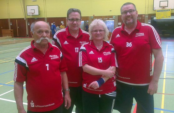 BRSG Kyffhäuser belegte 2. Platz im Bosseln (Foto: BRSG Kyffhäuser) BRSG Kyffhäuser belegte 2. Platz im Bosseln (Foto: BRSG Kyffhäuser)