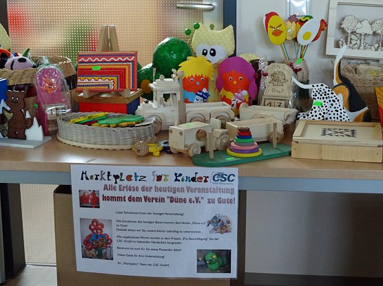 Spende für Düne (Foto: Bianca Fliß) Spende für Düne (Foto: Bianca Fliß)