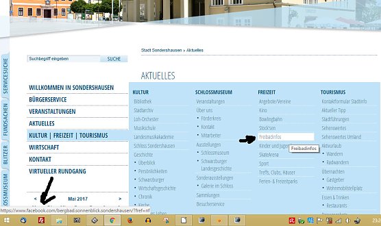 Probleme mit dem Bergbad (Foto: Karl-Heinz Herrmann)