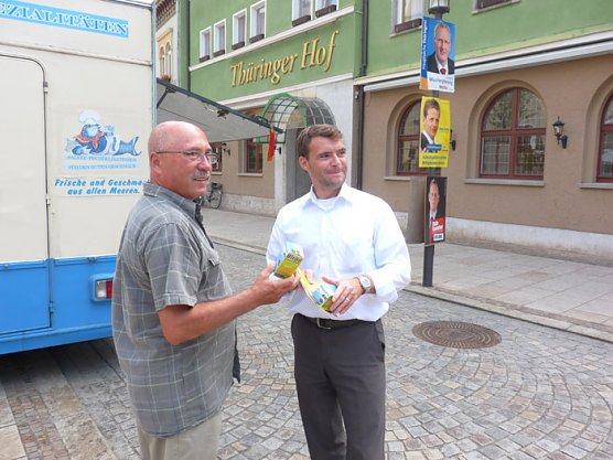 Werbung FDP (Foto: Karl-Heinz Herrmann)