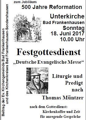 M&uuml;ntzer-Messe in Bad Frankenhausen (Foto: Evangelischer Kirchenkreis)
