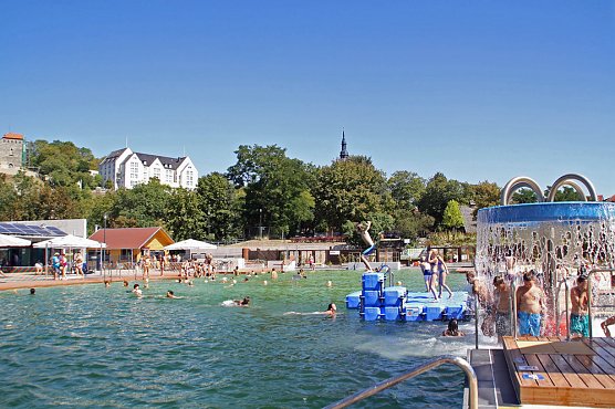 Kindertag im Solewasser-Vitalpark (Foto: Stadtmarketing Bad Frankenhausen)