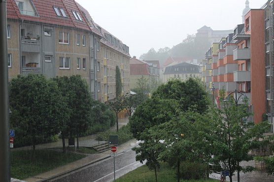Das Unwetter beginnt (Foto: Karl-Heinz Herrmann)