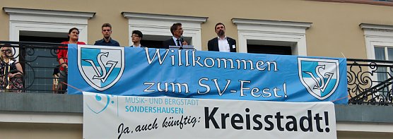 SV Fest zum 150 jährigen Bestehens eröffnet (Foto: Karl-Heinz Herrmann) SV Fest zum 150 jährigen Bestehens eröffnet (Foto: Karl-Heinz Herrmann)