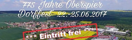 775 Jahre Oberspier - Update (Foto: Privat) 775 Jahre Oberspier - Update (Foto: Privat)