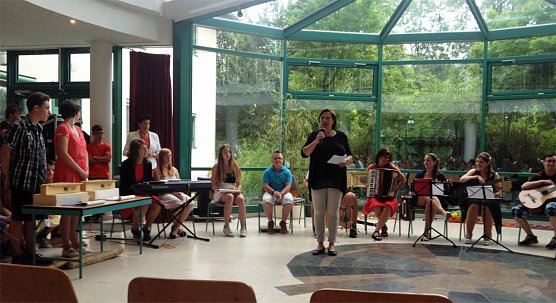 Unter dem Motto... (Foto: F&ouml;rderzentrum)