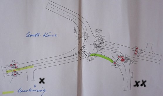 Wegfall Ampeln Nordh&auml;user Kurve Sondershausen (Foto: Karl-Heinz Herrmann)