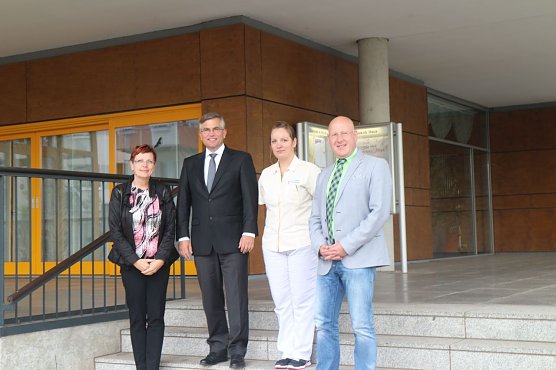 v.l: Andrea Springer, Karsten Froböse, Beatrice Rödel und Michael Görk (Foto: Angelo Glashagel) v.l: Andrea Springer, Karsten Froböse, Beatrice Rödel und Michael Görk (Foto: Angelo Glashagel)