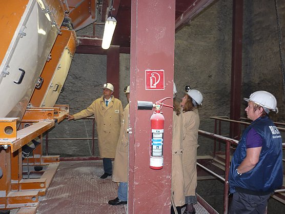 Grubenfahrt in der GSES  (Foto: Karl-Heinz Herrmann)