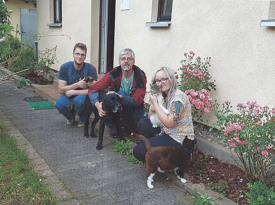 Nubi sammelt Spenden (Foto: Privat)