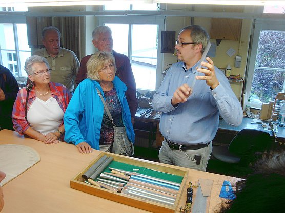 Besuch bei der Eule (Foto: Peter Zimmer)