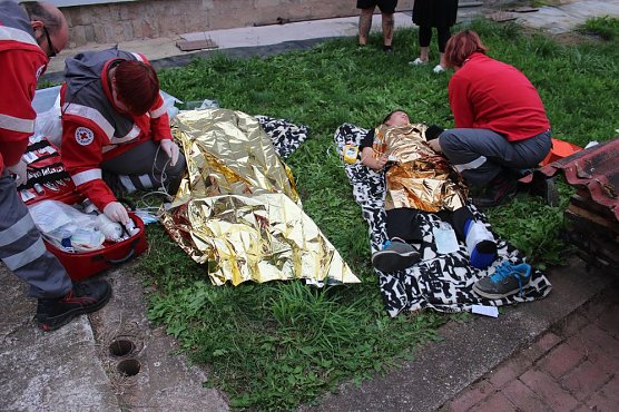 F&uuml;r die Einen Event - F&uuml;r die Anderen harte Ausbildung (Foto: Karl-Heinz Herrmann)