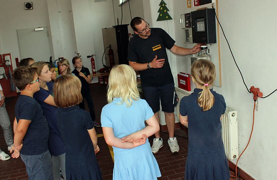 FFW Jecha zeigte Technik (Foto: Karl-Heinz Herrmann)