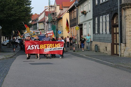Demo in Sondershausen (Foto: Privat)