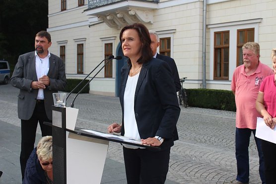 Menschenkette gegen Gewalt (Foto: Karl-Heinz Herrmann)