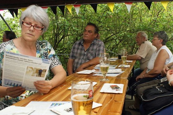 Gespr&auml;chsrunde mit Bundestagsabgeordneten (Foto: Vdk Artern)